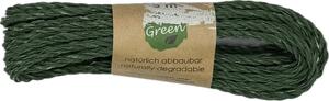 Dekorační provázek Go Green Cotton Cord – Forest Green tmavě zelený 3mm x 3m (6,-Kč/m)