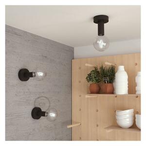 Creative cables Fermaluce monochrome, lakované dřevěné bodové svítidlo na stěnu nebo strop 14,2 cm Barva: Černá