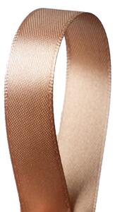 Serviteur Saténová stuha Light Brown 1,5 cm - 50 m SRT134
