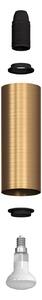 Creative cables Fermaluce vintage nastavitelné kovové nástěnné bodové svítidlo se stínidlem Tub-E14 Barva: Matný bronz