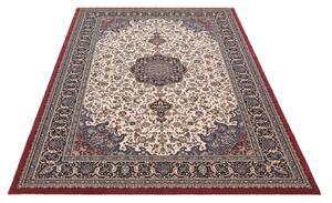 Kusový koberec vlněný Osta Brilliant 7519 100 krémový červený Rozměr: 200x300 cm
