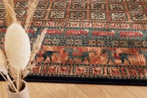 Kusový koberec vlněný Osta Kashqai 4301 500 béžový zelený Rozměr: 135x200 cm