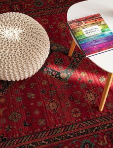 Kusový koberec vlněný Osta Kashqai 4345 300 červený Rozměr: 67x130 cm