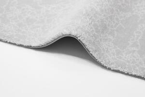 Kusový koberec vlněný Agnella Diamond Adele Světle Šedý Rozměr: 200x300 cm