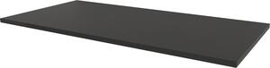 Mereo Koupelnová deska na skříňku 141 cm, Multidecor, Černá Supermat CN799D141CIPM