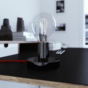 Creative cables Kovová stolní lampa Posaluce Barva: Chrom
