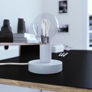 Creative cables Kovová stolní lampa Posaluce Barva: Matná bílá