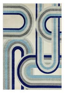 Šedo-modrý koberec 160x230 cm Nova Retro Blue – Asiatic Carpets