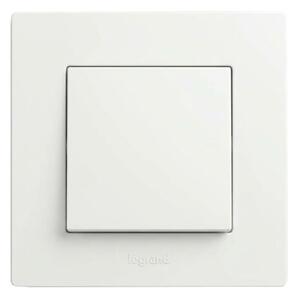 Legrand - Schodišťový vypínač č. 6 s rámečkem NILOE STEP bílá