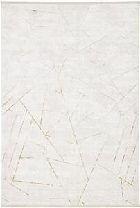 Makro Abra Kusový koberec Luna I Reto Geometrický krémový béžový Rozměr: 80x150 cm
