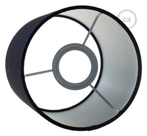 Creative cables Fermaluce glam s válcovým stínidlem, ø 15cm v18cm, kovové nástěnné nebo stropní svítidlo Barva: Mosaz-černá