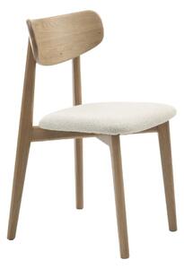 Jídelní židle v krémovo-přírodní barvě Elim – Unique Furniture