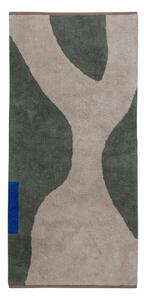 Tmavě zelený pratelný bavlněný běhoun 70x150 cm Figura – Mette Ditmer Denmark