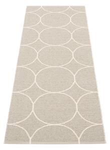 Krémový vnitřní a venkovní běhoun 70x200 cm Boo Linen – Pappelina
