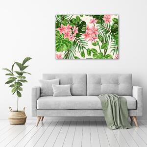 Moderní obraz canvas na rámu Květinový vzor oc-80836231