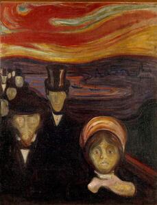 Munch, Edvard - Obrazová reprodukce The anxiety, (30 x 40 cm)