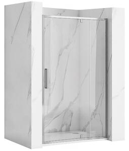 Rea Rapid Swing, 1-křídlé sprchové dveře 120 x 195 cm, 6mm čiré sklo, chromový profil, REA-K5456