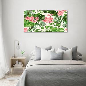 Moderní obraz canvas na rámu Květinový vzor oc-80836231