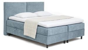 Modrá boxspring postel s úložným prostorem 180x200 cm Elva Bold – Bonami Selection