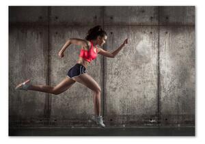 Moderní foto obraz na stěnu Běžící žena osh-81245595