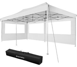 Tectake Skládací pavilon Viola 3x6 m s 2 bočnicemi - bílá