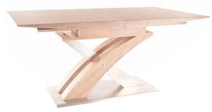 Jídelní stůl, dub sonoma, 160x90 cm, BONET