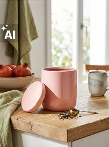 Sinsay - Nádoba na potraviny s víkem - pastelová růžová