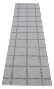 Šedý vnitřní a venkovní běhoun 70x300 cm Ada Grey – Pappelina