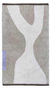 Bílo-béžový pratelný bavlněný koberec 50x80 cm Figura – Mette Ditmer Denmark