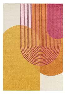 Žluto-oranžový koberec 120x170 cm Muse Orange Retro – Asiatic Carpets