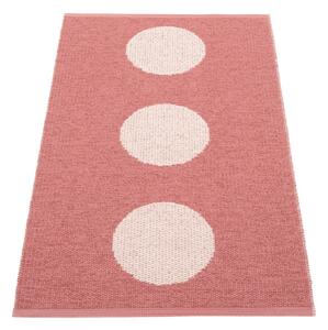 Světle červený vnitřní a venkovní koberec 70x120 cm Vera Pop Blush – Pappelina