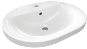 Ideal Standard Connect umyvadlo 55x43 cm oválné zápustný bílá lesk E503901