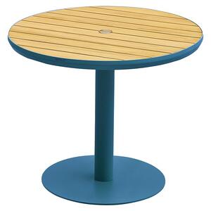 Zahradní jídelní stůl BALI 90 CM BLUE Exteriér | Zahradní stoly