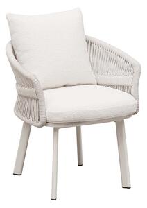 Zahradní jídelní židle AiO TAUPE WHITE Exteriér | Zahradní židle