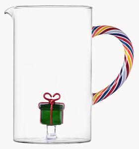Ručně vyrobená karafa z borosilikátového skla Nutcracker
