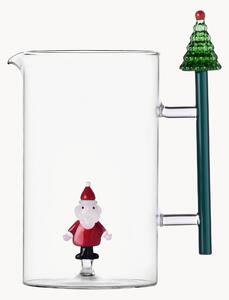 Ručně vyrobená karafa z borosilikátového skla Christmas Tales