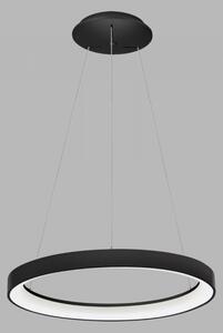 Led2 Závěsné LED svítidlo BELLA SLIM P-Z ø 78 cm Barva: Černá, Stmívání: RF control