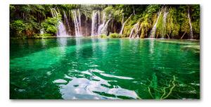 Foto obraz sklo tvrzené Plitvické jezero osh-83128904