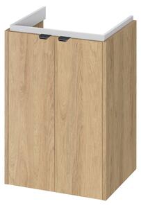 Cersanit Ovida skříňka 49.4x40x70 cm pod umyvadlo závěsná dub S1058-009