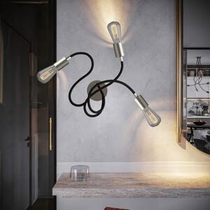 Creative cables Flex 60, flexibilní nástěnné nebo stropní svítidlo, se závitem G95 Barva: Matný bronz