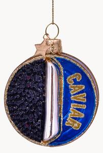 Ručně foukaná vánoční ozdoba Caviar Tin Can