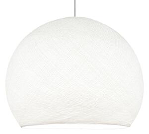 Creative cables Závěsná lampa se stínidlem kupole z PE vlákna, polyester Barva: Bílá, Průměr: S - Ø 31 Cm