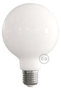 Creative cables Závěsná lampa se stínidlem koule z PE vlákna, polyester Barva: Hořčicová žlutá, Průměr: M - Ø 35 Cm