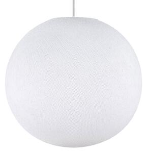 Creative cables Závěsná lampa se stínidlem koule z PE vlákna, polyester Barva: Béžová, Průměr: XS - Ø 25 Cm