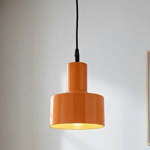 PR Home závěsné světlo Solo Small s konektorem Ø13cm, oranžové, Žlutá / oranžová, Obývací pokoj / jídelna, kov