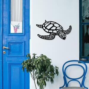Wallity Nástěnná kovová dekorace Caretta černá