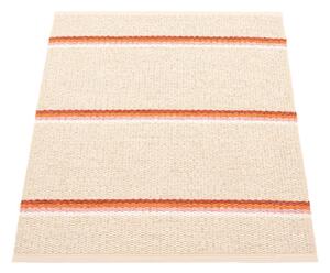 Vnitřní a venkovní koberec v cihlové barvě/krémový 70x90 cm Olle Brick Cream – Pappelina