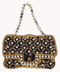 Ručně vyrobená vánoční ozdoba Designer Bag