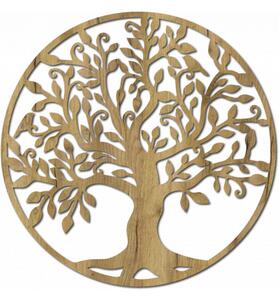Dřevěný obraz strom života - rodina I SENTOP HDF0206