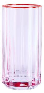 FIORI Sklenice longdrink 480 ml - růžová/oranžová